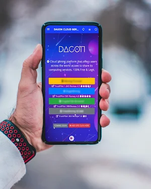 Dagon - Cloud Mining Bitcoin BTC, DOGE Screenshot 1