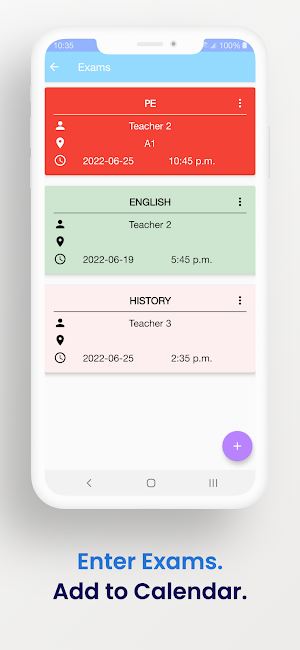 Class Timetable Planner Screenshot 3