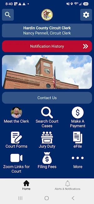 Hardin County Circuit Clerk IL Screenshot 0