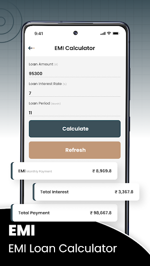 LoanEver - EMI Loan Calculator Screenshot 1