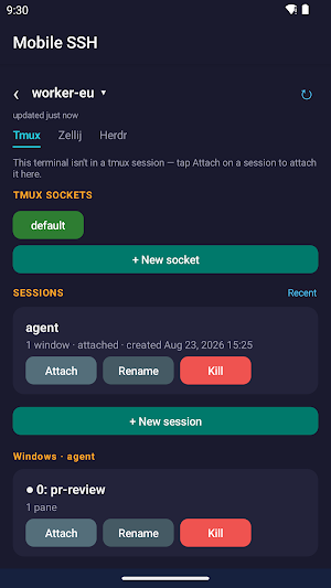 Mobile SSH Screenshot 2