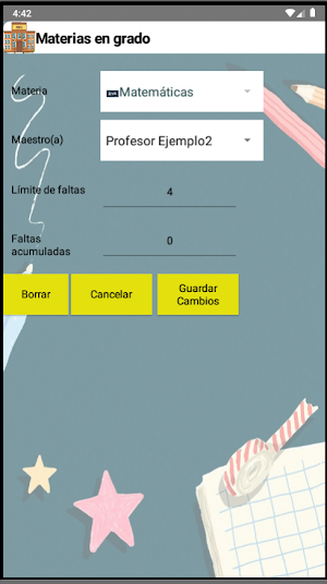 Mis Materias Screenshot 2