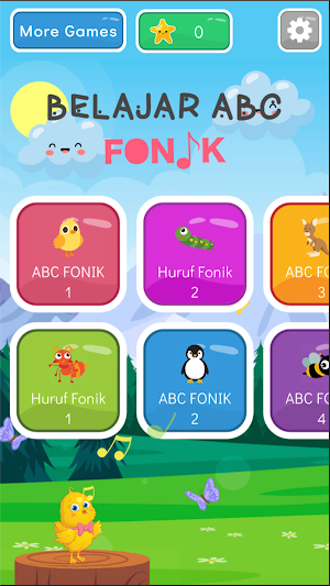 Belajar ABC Fonik + Suara (B. Malaysia) Screenshot 0