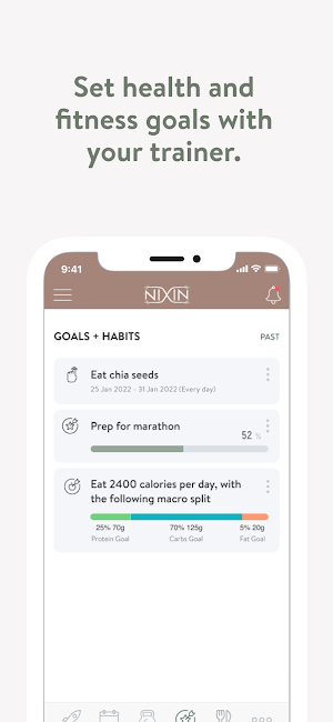 NIXIN Nutrition Screenshot 2