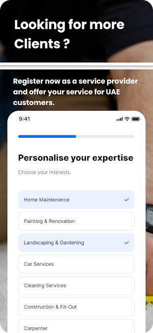 Khalas.ae - Service Provider Screenshot 1