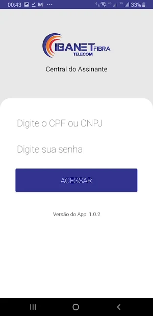 IBANET FIBRA - App do cliente Screenshot 3
