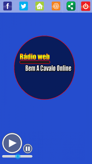 Rádio web Bem A Cavalo Online Screenshot 0