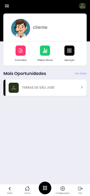 TERRAS DE SÃO JOSÉ - CLIENTE Screenshot 1