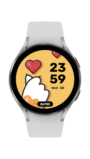Cute Meow watch face Screenshot 2