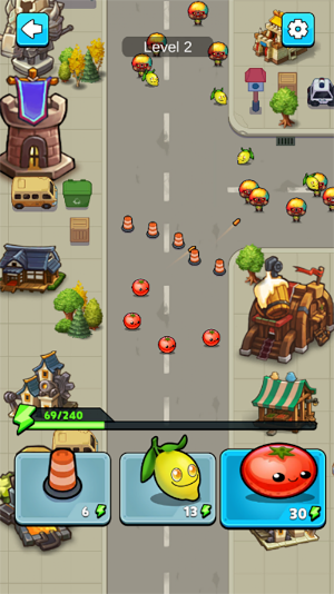 Magical Fight:Monster VS Fruit Screenshot 1