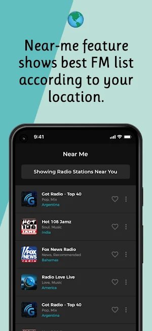 OneStop Radio - Enjoy Fm Radio Screenshot 2