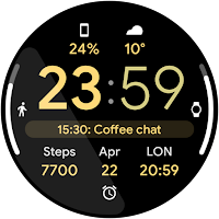 Digital Informer: Watch face