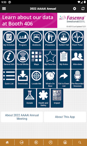 AAAAI Meetings Screenshot 1