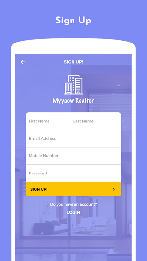 Myyaow Realtor Flutter Theme Screenshot 2