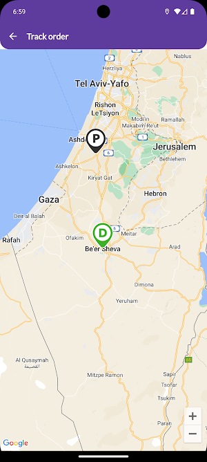 NewTaxi Delivery Screenshot 3