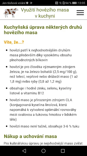 Informace o skotu Screenshot 3