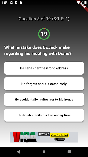 BoJack Horseman Trivia Quiz Screenshot 3