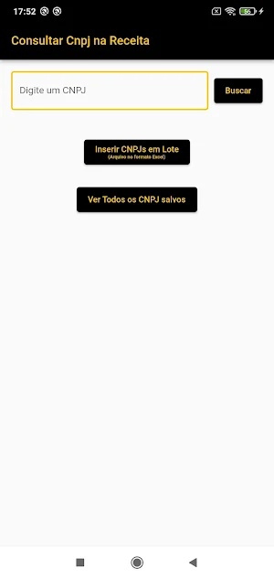Consulta Cnpj - em lote Screenshot 0
