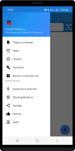 French Thesaurus Screenshot 1