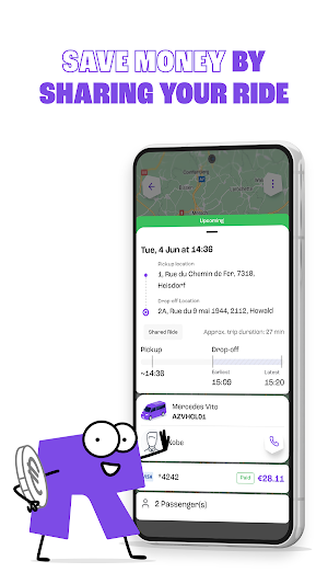 LetzRide: Get a Shared Ride Screenshot 3