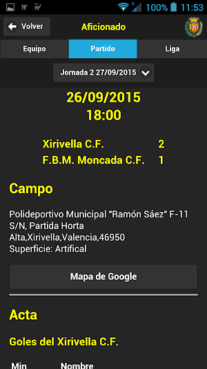 Xirivella CF Screenshot 2