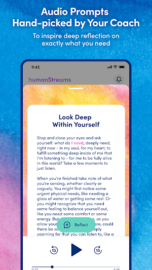 humanStreams: Mental Health Screenshot 3
