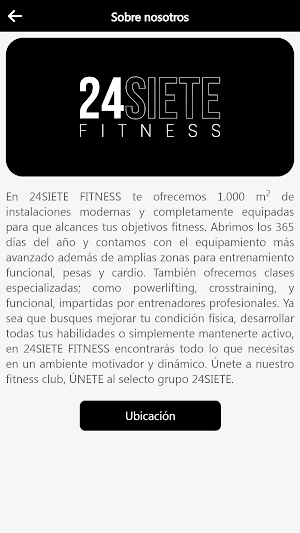 24SIETE FITNESS Screenshot 2