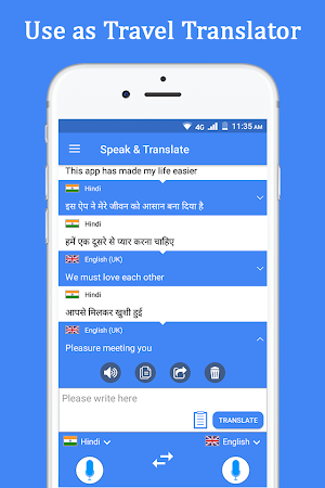Speak and Translate Voice Translator & Interpreter Screenshot 3