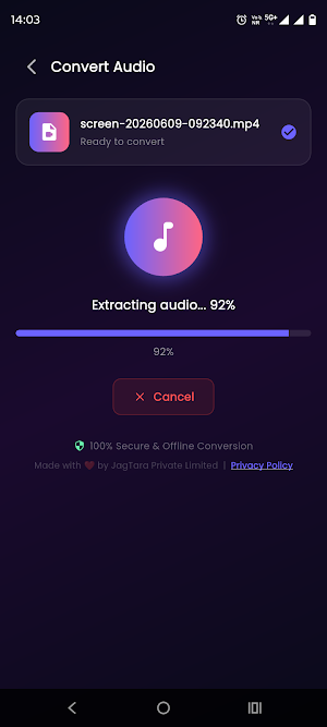 Video to MP3 Converter Screenshot 2