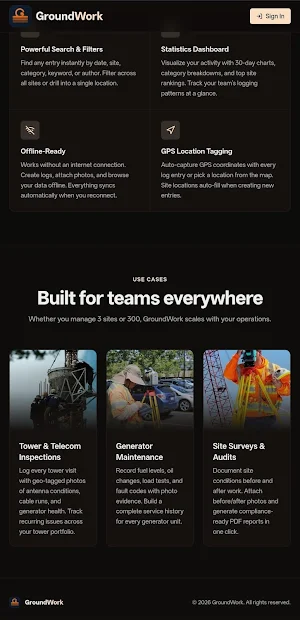 GroundWork Screenshot 1