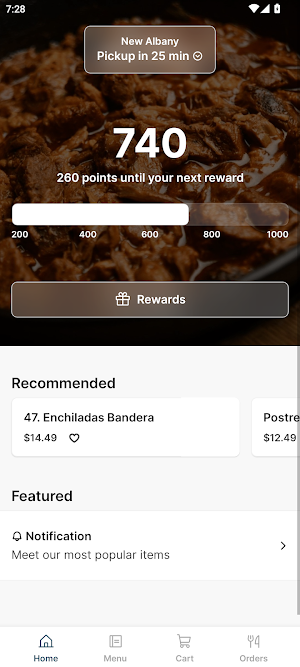 Blue Agave To Go Screenshot 0