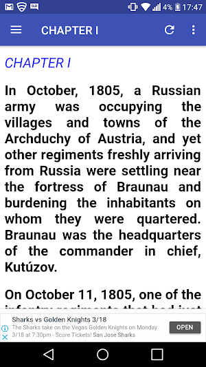 War and peace book 2 Screenshot 1
