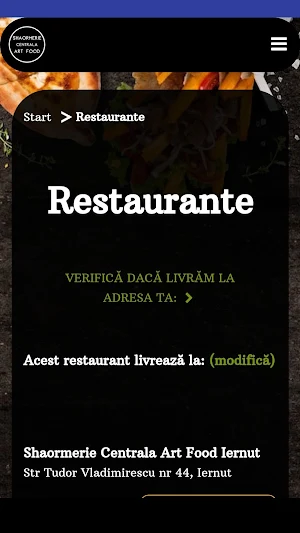 Shaormerie Centrala Screenshot 0