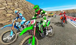 Dirt Bike Racing 2020: Snow Mountain Championship Screenshot 0