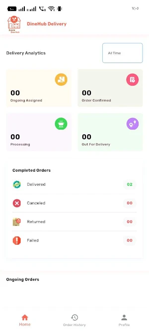 DineHub Driver Screenshot 0