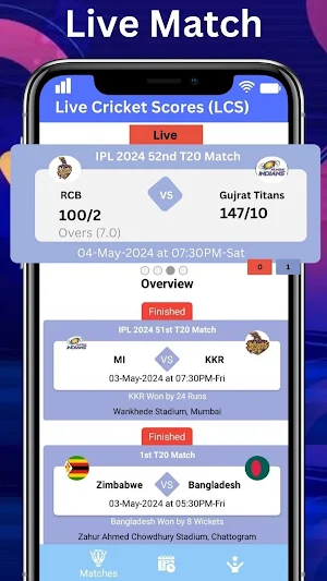 Cricket Live score Screenshot 2