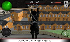 City Ninja Assassin Warrior 3D Screenshot 2
