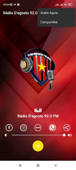 Rádio D'agosto 92.0 FM Screenshot 2