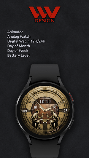 W-Design WOS134 - Watch Face Screenshot 1