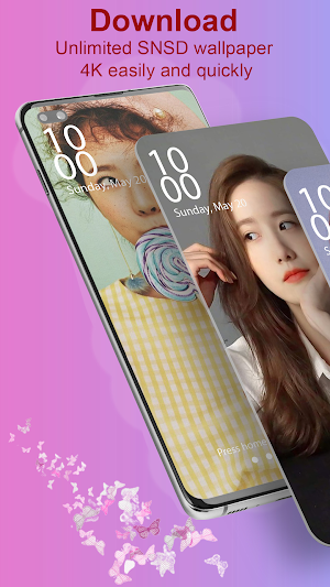 Kpop SNSD Wallpaper Design Screenshot 3