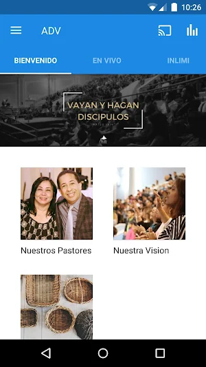 Ministerios Aliento de Vida Screenshot 0