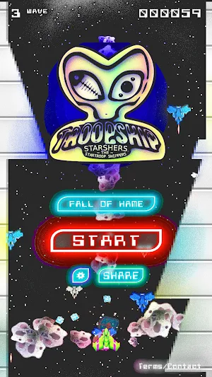 Troopship Stars Space Shooter Screenshot 0