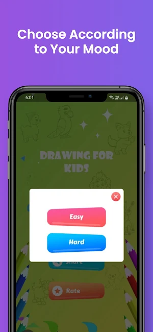 Kids Drawing & Coloring Game Screenshot 1