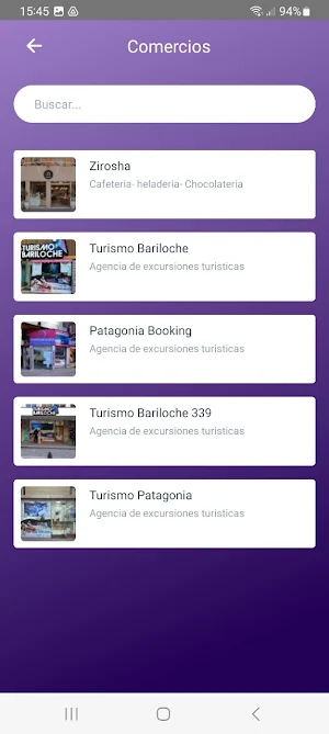 Welcome Card Bariloche Screenshot 2
