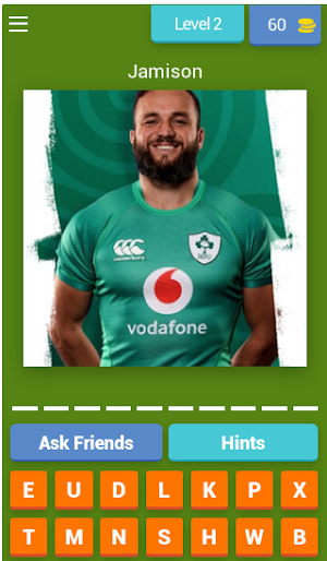 Ireland Rugby - Guess Quiz Screenshot 2