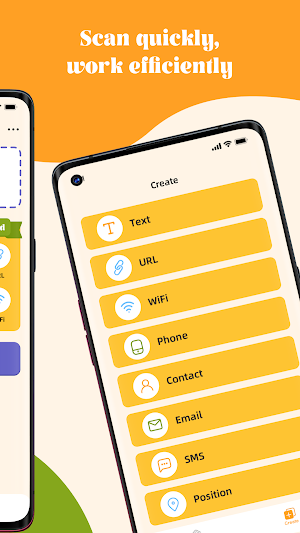 QR Grab: Make&Read - Fast&Easy Screenshot 1