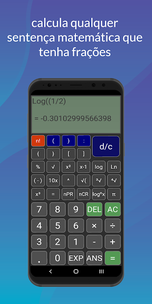 Calculadora de Fração PRO Screenshot 3