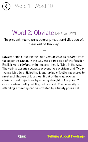 Verbal Advantage - Level 8 Screenshot 2