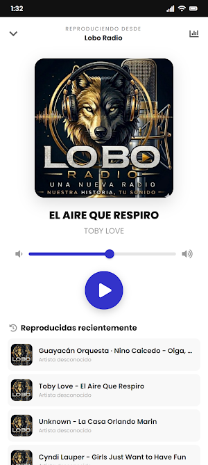 Lobo Radio screenshot 2