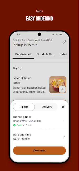Coops West Texas BBQ Screenshot 2